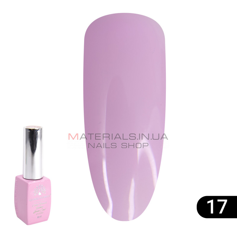 Кольорова френч база для гель лаку Global Fashion, Color French Base Coat 8 мл, 17 Кольорова френч база для гель лаку Global Fashion, Color French Base Coat 8 мл, 17