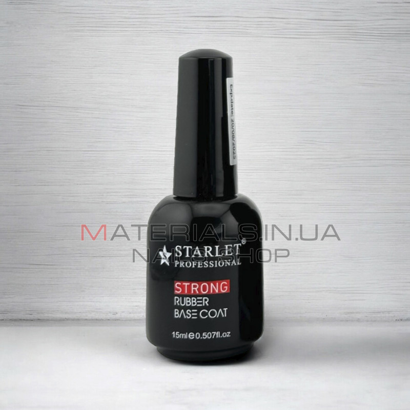 База каучукова Strong Rubber Base Coat Starlet, 15 мл