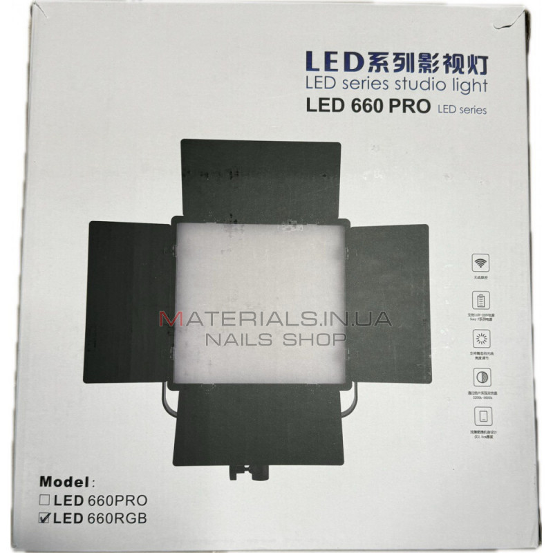 Лампа видеосвет LED LED-660 PRO Лампа видеосвет LED LED-660 PRO