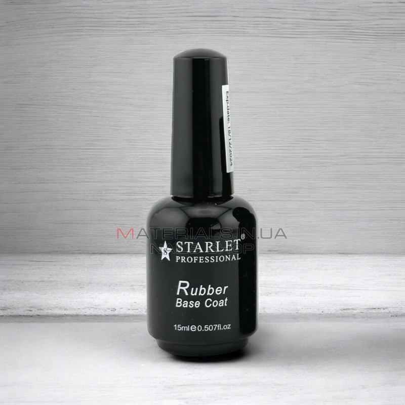 Каучуковая база для гель-лака Starlet Professional Rubber Base 15 мл Каучуковая база для гель-лака Starlet Professional Rubber Base 15 мл