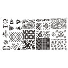 Диск для стемпінгу Designer металевий (12x6 см) №201