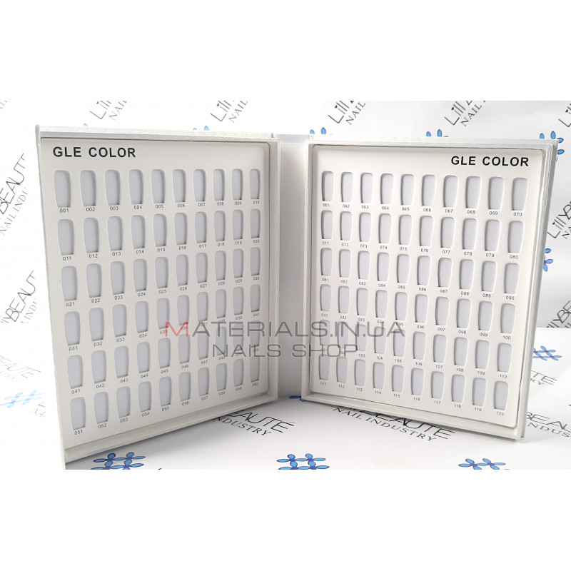Палітра для гель-лаку на 120 кольорів nail gel color card Палітра для гель-лаку на 120 кольорів nail gel color card