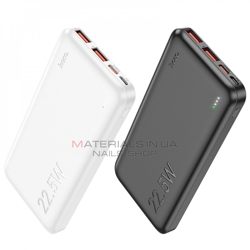 Power Bank 10000 mAh | 22.5W — Hoco J101 — White Power Bank 10000 mAh | 22.5W — Hoco J101 — White