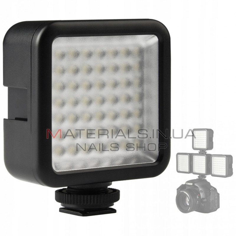 Накамерне LED-відеосвітло W49