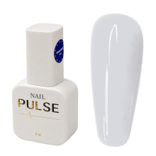 Гель-лак NAIL PULSE Gel Polish №01, 8 мл прозорий молочний
