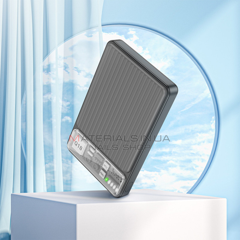 Power Bank 10000 mAh | 22.5W — Hoco Q18 — Black Power Bank 10000 mAh | 22.5W — Hoco Q18 — Black