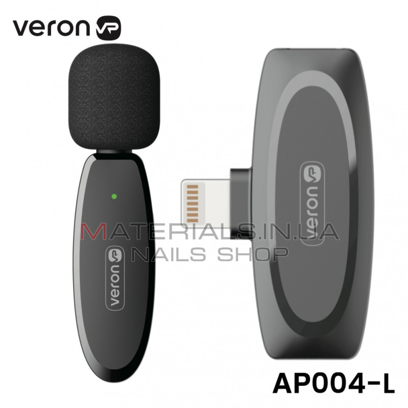 Бездротовий мікрофон для телефона Veron M18-L, Lightning