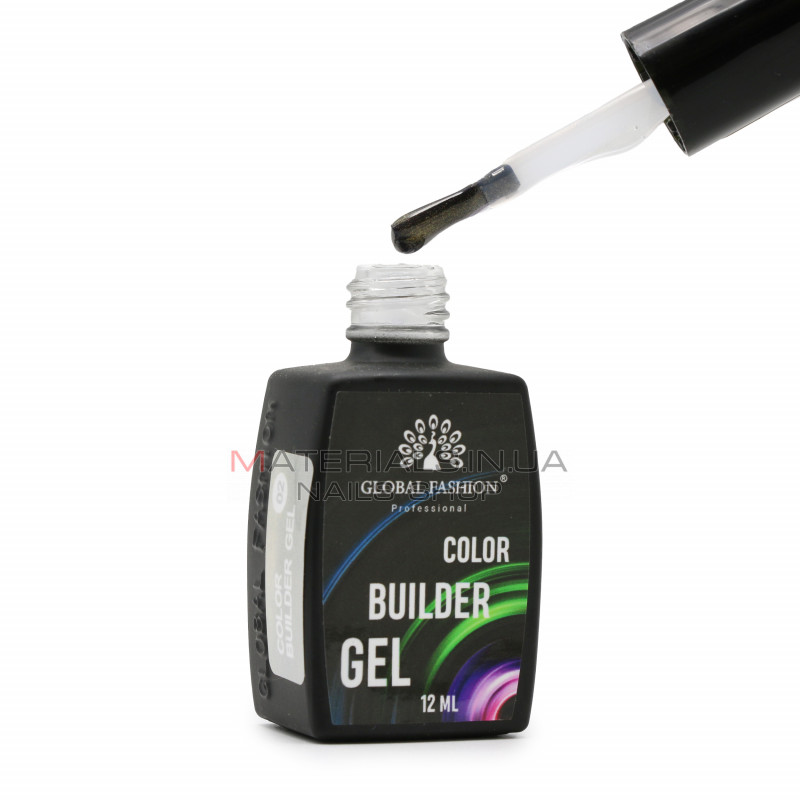 Кольоровий гель для нігтів Color Builder Gel 12 мл, 02 Кольоровий гель для нігтів Color Builder Gel 12 мл, 02
