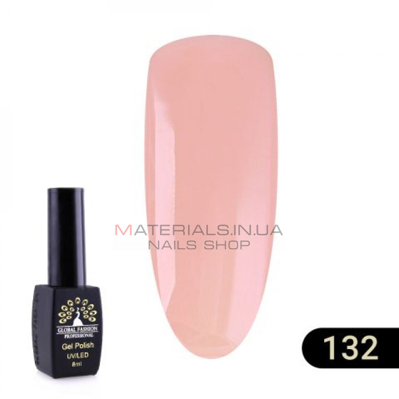 Гель лак BLACK ELITE 132, Global Fashion 8 мл