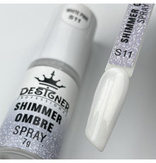 Shimmer Ombre Spray (7 г.) S11 - спрей пудра з шимером Дизайнер для створення омбре на нігтях