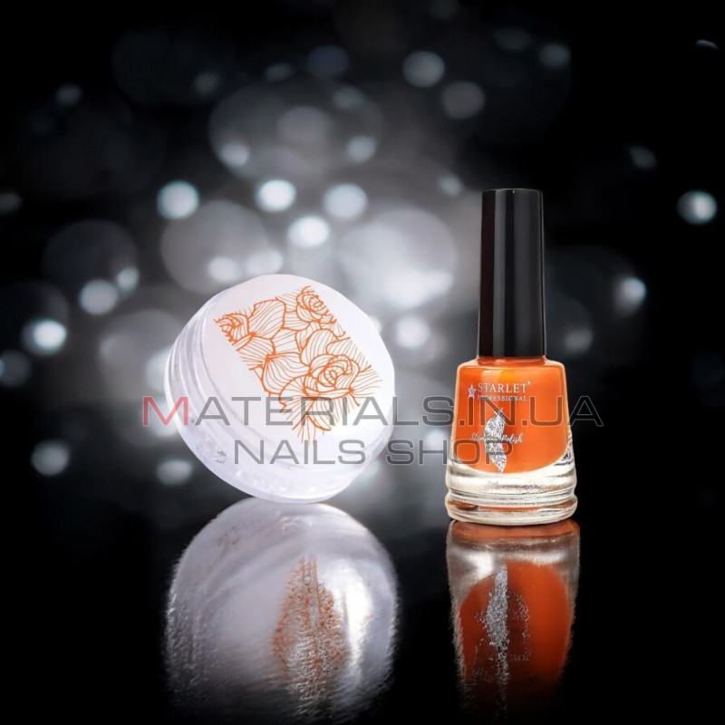 Лак для стемпінгу Starlet, №12, 7мл.