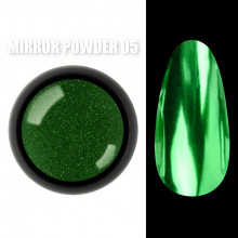 Mirror powder Дзеркальне втирання для дизайну нігтів №05