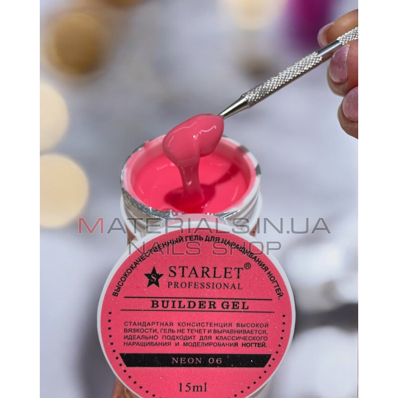 Гель Starlet Professional 15 мл Neon 06