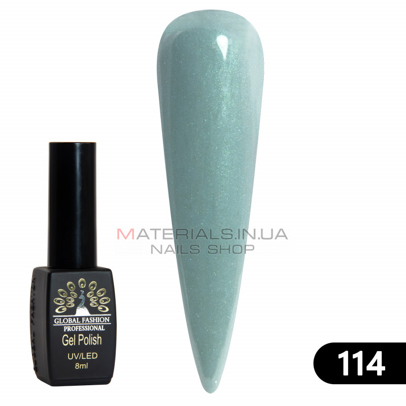 Гель лак BLACK ELITE 114, Global Fashion 8 мл