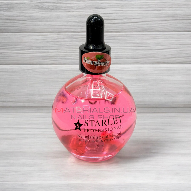 Сухе масло для кутикули Starlet Professional – Полуниця, 75 мл. Сухе масло для кутикули Starlet Professional – Полуниця, 75 мл.