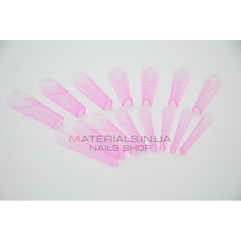 Верхние формы арочные для выкладного френча, Bee Nails, 150 шт