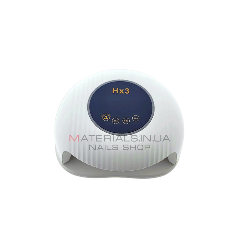 Лампа для нігтів Sun HX3, 120W із вбудованим вентилятором, біла Лампа для нігтів Sun HX3, 120W із вбудованим вентилятором, біла