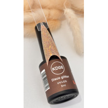 Гель-лак Disco Glitter №08 Bee Nails, 8ml