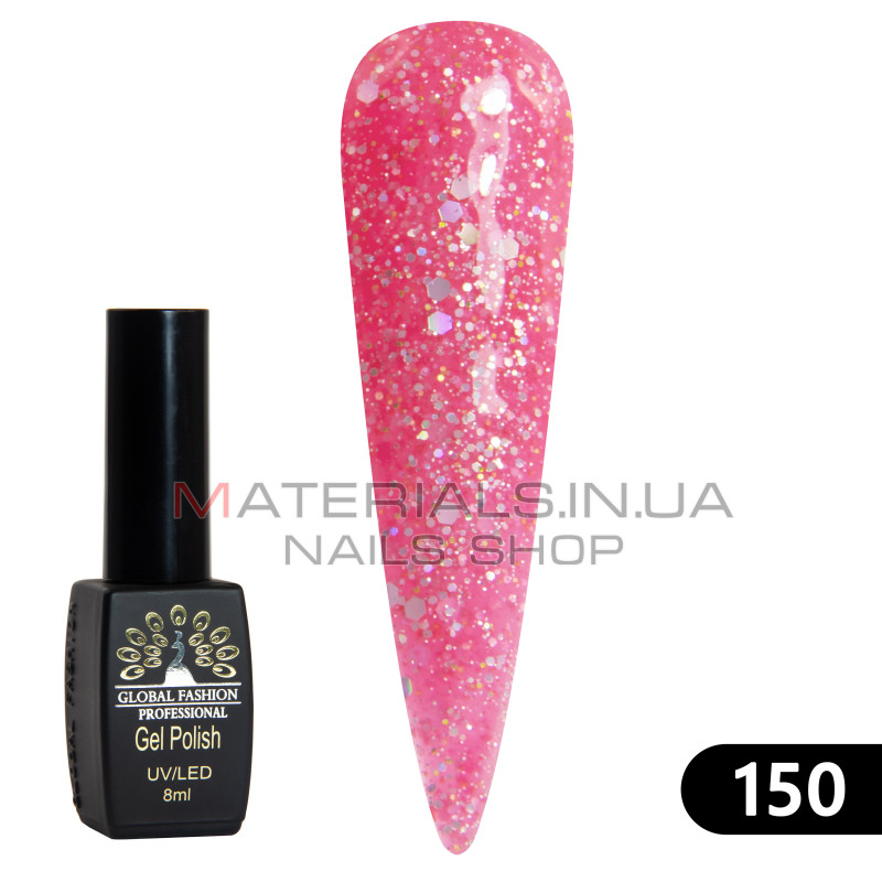Гель лак BLACK ELITE 150, Global Fashion 8 мл