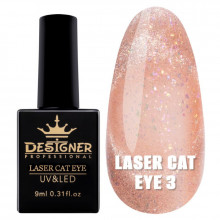 Гель-лак Laser Cat Eye №3, 9 мл., Дизайнер (Котяче око)