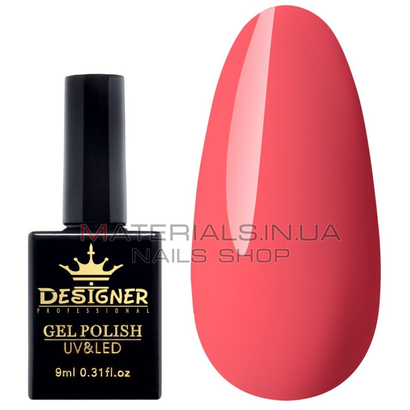 Гель-лак Designer Nude Pink - E137 "Рожевий персик"