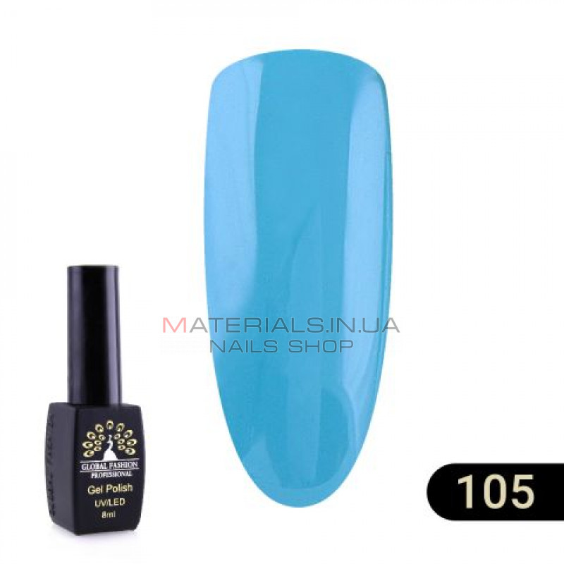 Гель лак BLACK ELITE 105, Global Fashion 8 мл Гель лак BLACK ELITE 105, Global Fashion 8 мл