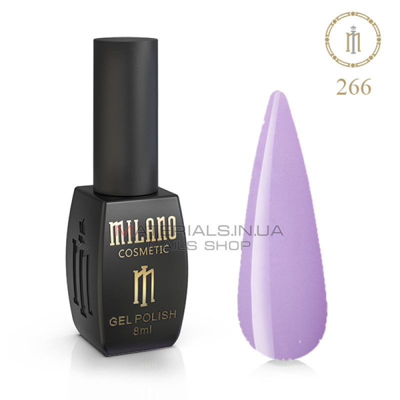 Гель лак MILANO 8 МЛ № 266