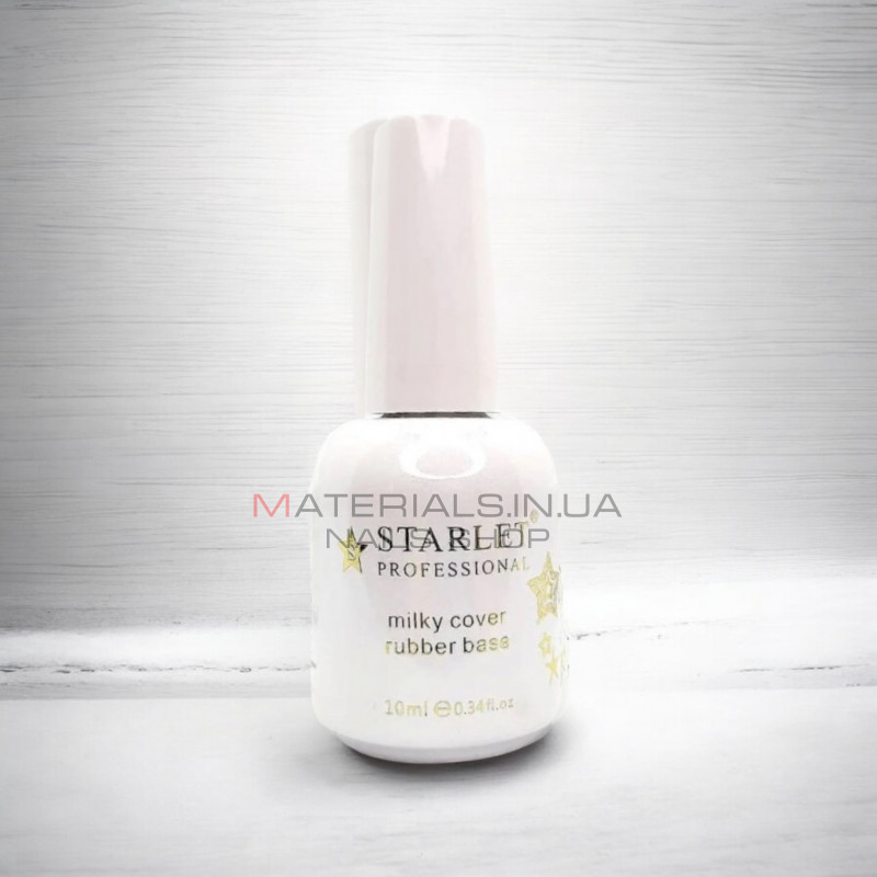 Каучукова молочна база Starlet Professional Milky Rubber Base 10 ml №04 Каучукова молочна база Starlet Professional Milky Rubber Base 10 ml №04
