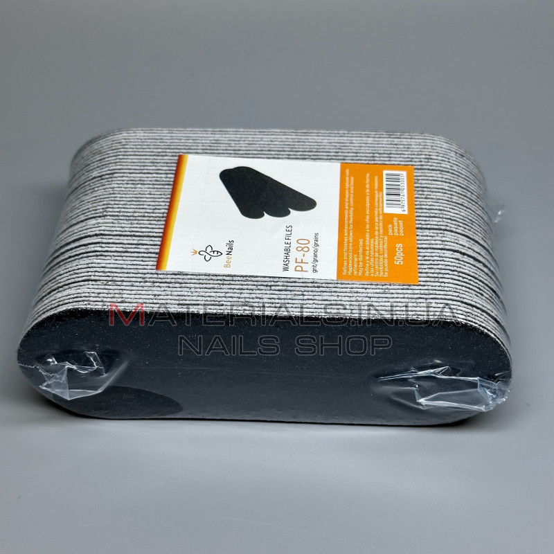 Сменные файлы 80грит - 50 шт. для педикюрной металлической основы Bee Nails