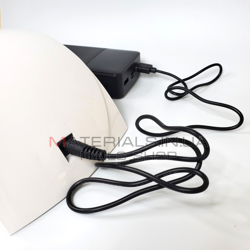 UV LED Лампа Sun 9s, 24Вт працює від Power Bank