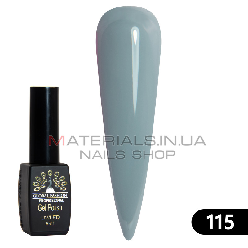 Гель лак BLACK ELITE 115, Global Fashion 8 мл