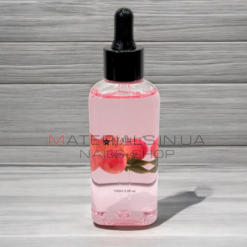 Сухе масло для кутикули Starlet Professional – Персик, 100 мл.