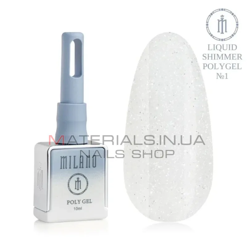 Liquid Shimmer Poly Gel Premium № 01