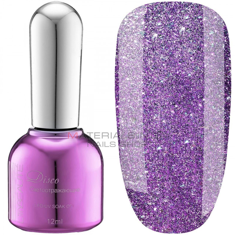 Гель-лак светоотражающий Lilly Beaute Disco Gel № 03