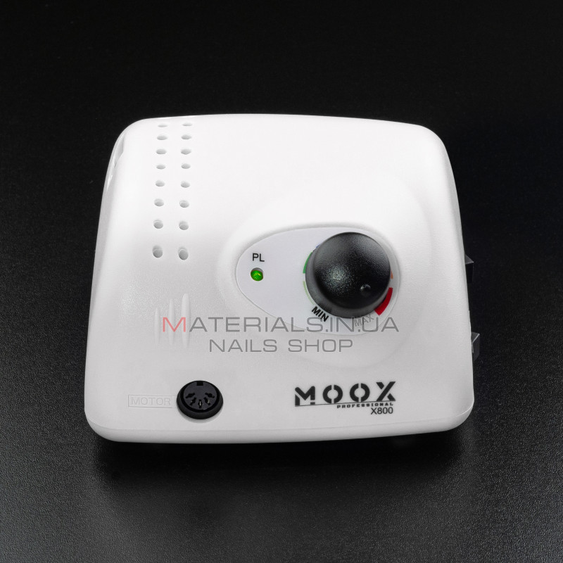 Фрезер Мокс X800 (Білий) на 50 000 об/хв. та 70W. для манікюру та педикюру