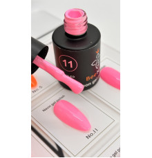 Гель-лак неоновый для ногтей Bee Nails neon gel polish, №11