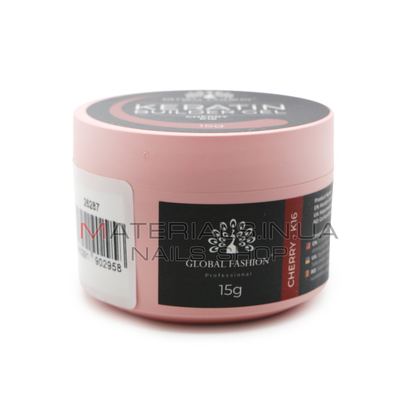 KERATIN BUILDER GEL, Global Fashion, 15 g, K16