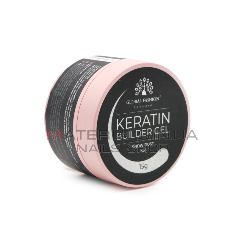 KERATIN BUILDER GEL, Global Fashion, 15 g, K33
