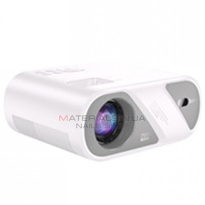 Беспроводной проектор Hoco DT1 720p с Wi-Fi 2.4G/5G, Bluetooth 5.0, HDMI/USB/AV, экран 20–200", 140 ANSI люмен Беспроводной проектор Hoco DT1 720p с Wi-Fi 2.4G/5G, Bluetooth 5.0, HDMI/USB/AV, экран 20–200", 140 ANSI люмен
