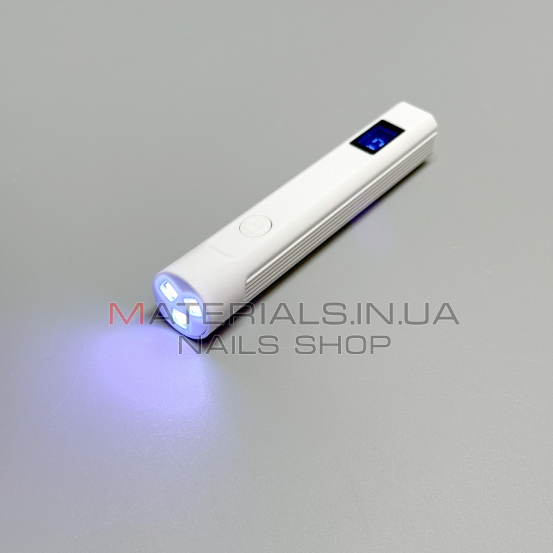Портативний UV LED ліхтарик із зарядкою USB Type-C, 3 Вт