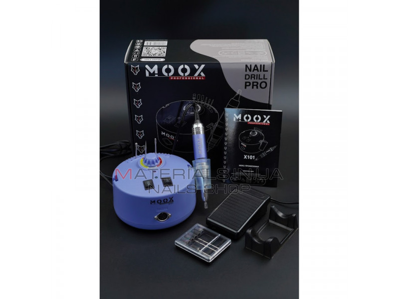Фрезер Мокс X101 (Purple) на 50 000 об/хв. та 70W. для манікюру та педикюру