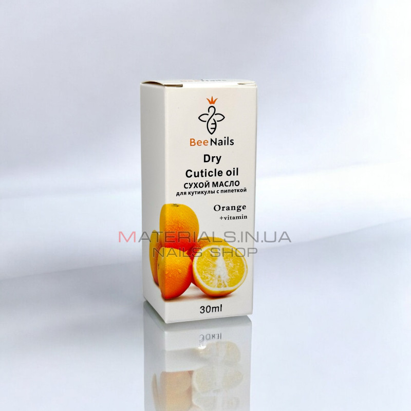 Сухе масло для кутикули BeeNails "Orange", 30 мл Сухе масло для кутикули BeeNails "Orange", 30 мл
