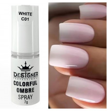 Colorful Ombre Spray, 7 г. Nude C03 (Нюдовий) - спрей пудра Дизайнер для створення омбре на нігтях