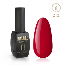 Гель лак MILANO 8 мл № 212