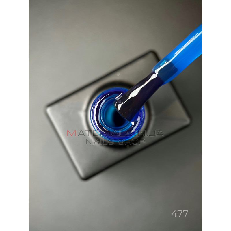 Гель лак Vitrage gel 477 Дизайнер (9мл.) - цветной, полупрозрачный Гель лак Vitrage gel 477 Дизайнер (9мл.) - цветной, полупрозрачный