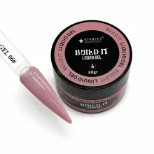Гель для наращивания и укрепления ногтей Build It Liquid Gel Starlet Professional №06, 30г