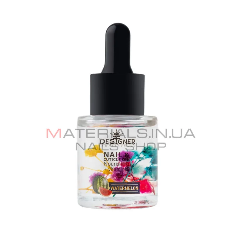 Масло для кутикулы 20 мл. (Арбуз №10) - Nail&Cuticle oil от Дизайнер