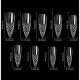 Crystal Fast Gel Tips (Stiletto Medium TS1) - типси гелеві з шипами Дизайнер 120 шт/уп