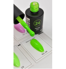 Гель-лак неоновый для ногтей Bee Nails neon gel polish, №24