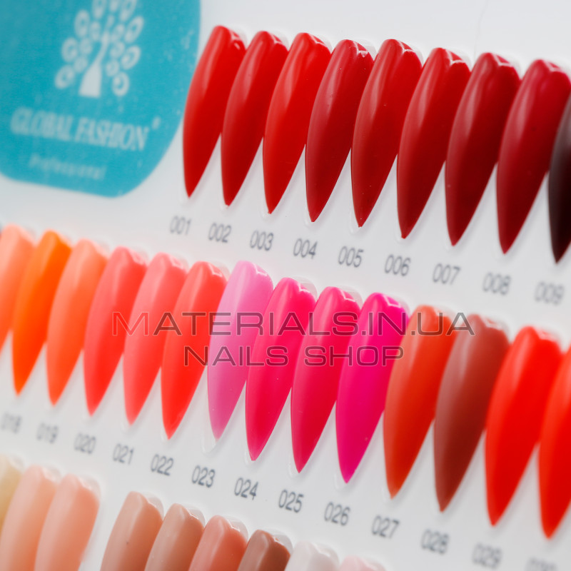 Гель лак Global Fashion, Gel polish 15 ml, 105